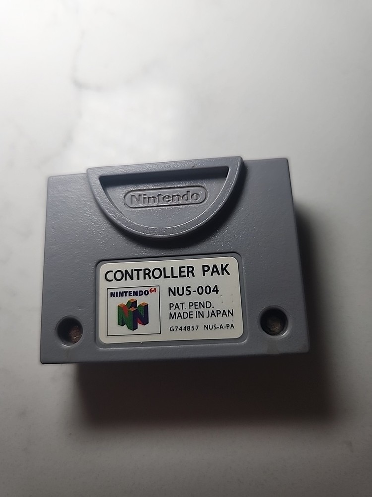 Nintendo 64 Controller Pak (Original OEM).