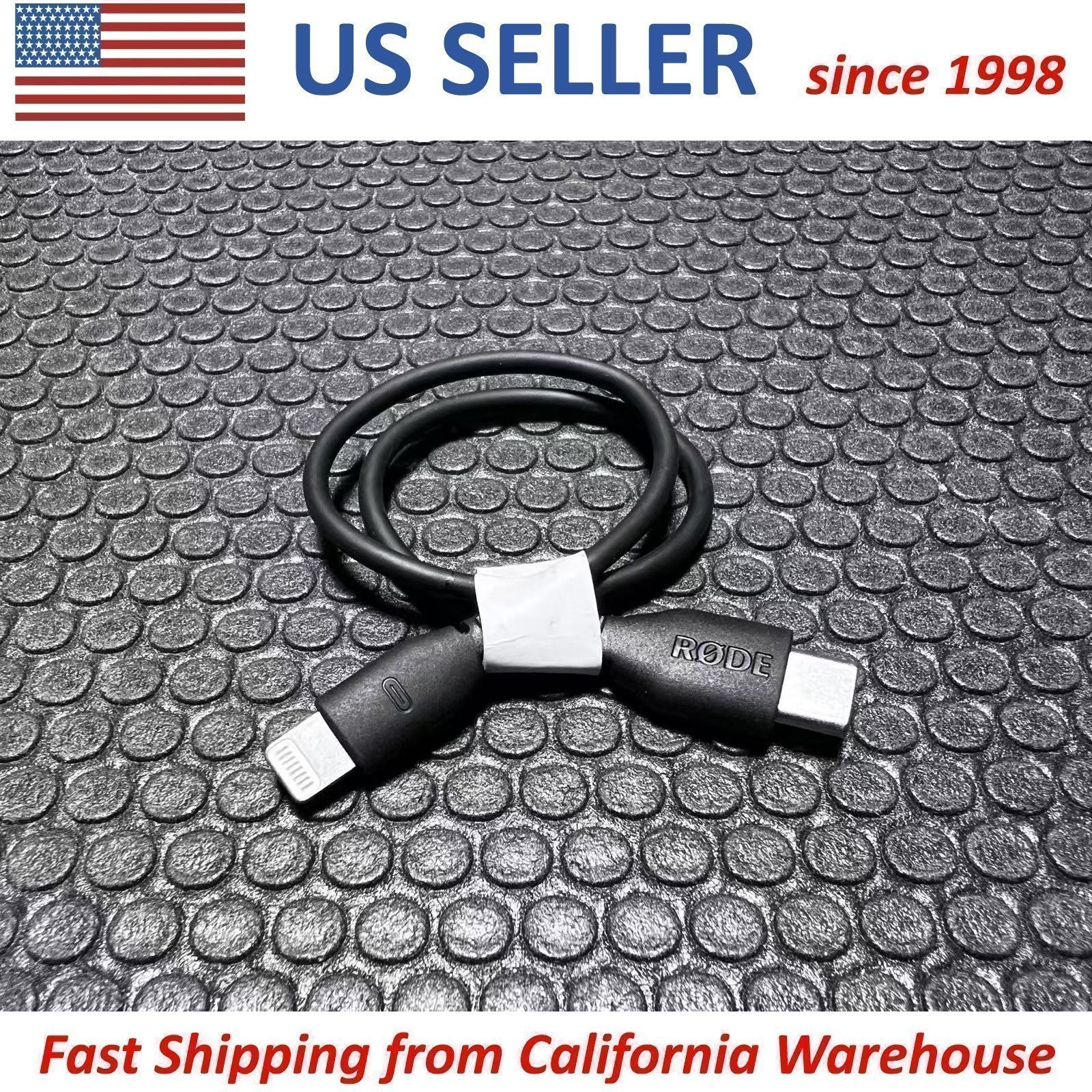 RØDE RODE OEM SC21 Lightning to USB-C Cable 11.8"/30 cm GENUINE MFi Certified