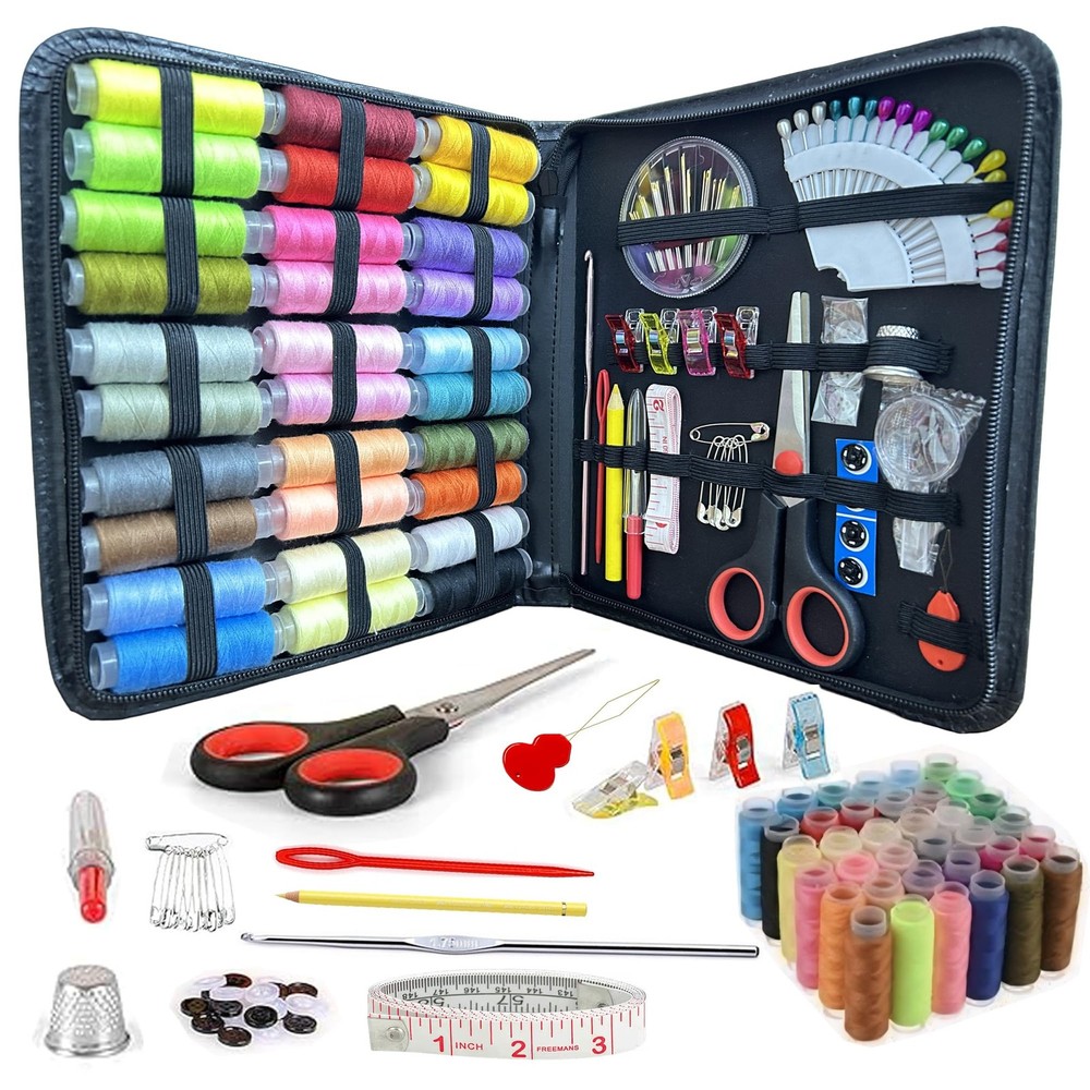 Gemsy Sewing Kit Box | Tailoring Tools Combo with Accessories, Scissors,...