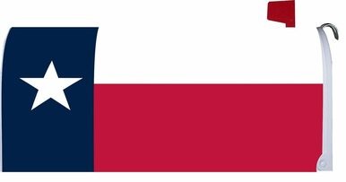 Texas Flag Oversized Mailbox Cover