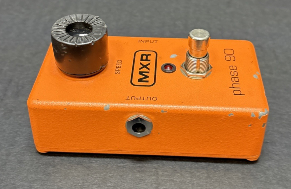 MXR Analog Phase Shifter Effects Pedal Orange Phase 90