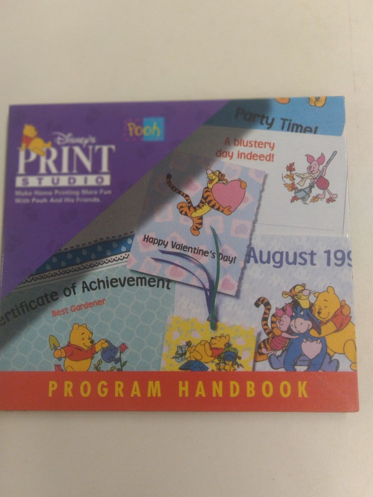 Disney Print Studio CD-ROM