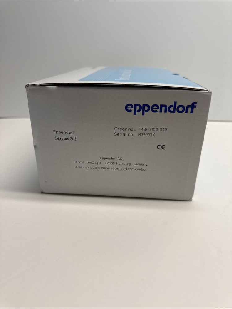 New Eppendorf Easypet 3 Electronic Pipette Controller