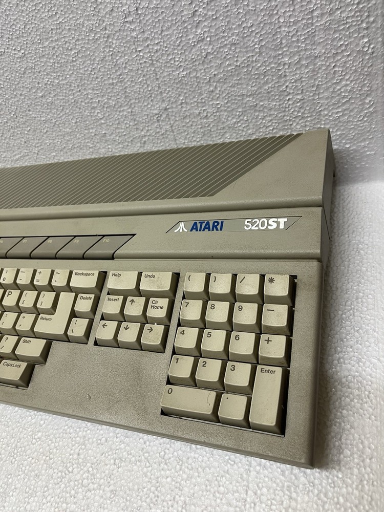 Atari 520ST STM Computer w/ Power Supply - Tested & Working!