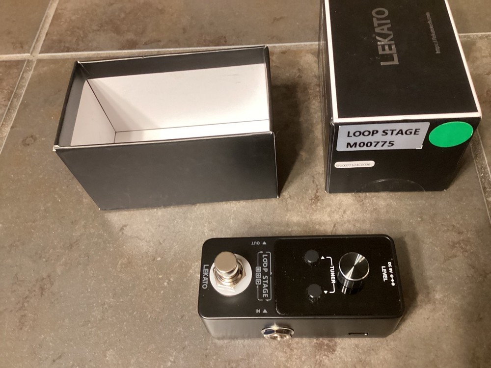 Lekato loop stage looper pedal