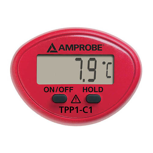 Amprobe TPP1C1 Pocket Temperature Probe, Immersion, Celcius