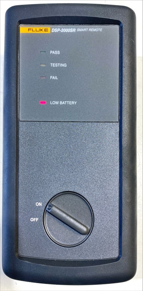 Fluke DSP-2000 Digital LAN Cable Analyzer & DSP-2000SR Smart Remote (READ)
