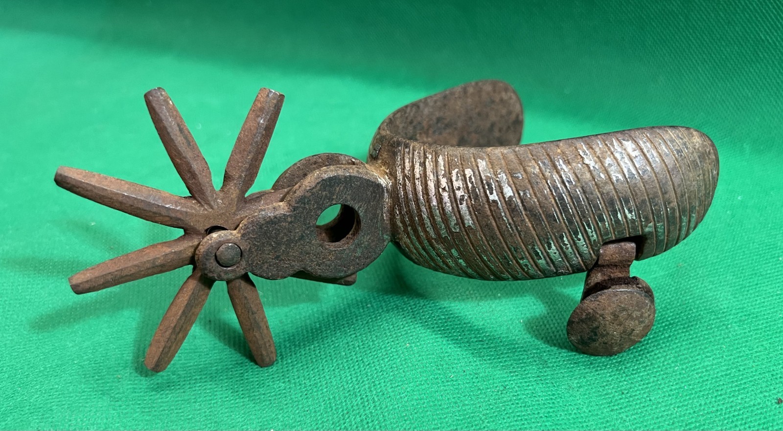 Antique Mexican Iron Spur #1
