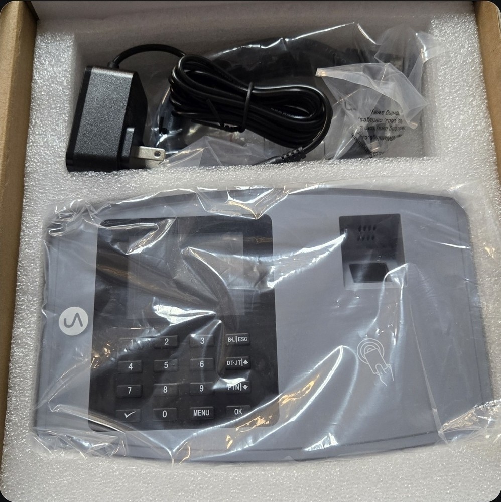 Biometric Fingerprint Time Clock System WiFi & Cloud Tracking for Small Business