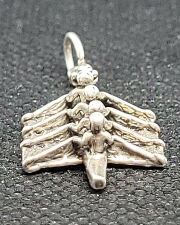 Sterling Silver Rowing Team Charm