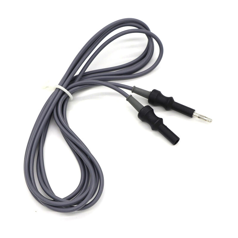 Endoscopic Unipolar Electrocoagulation Cable 4.0 to 4.0 Electrocoagulation Cable