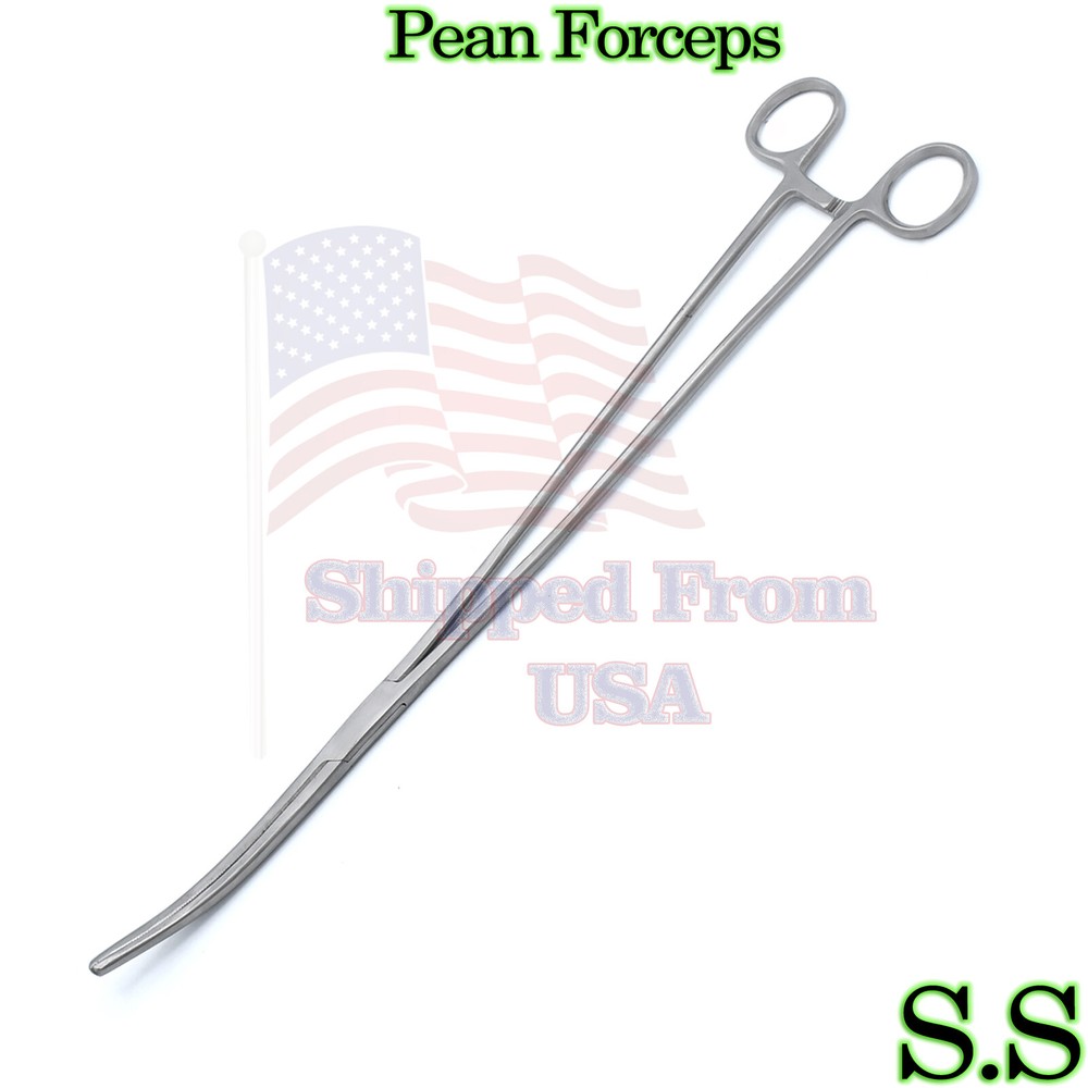 Rochester Pean Hemostat Forceps 14" Curved