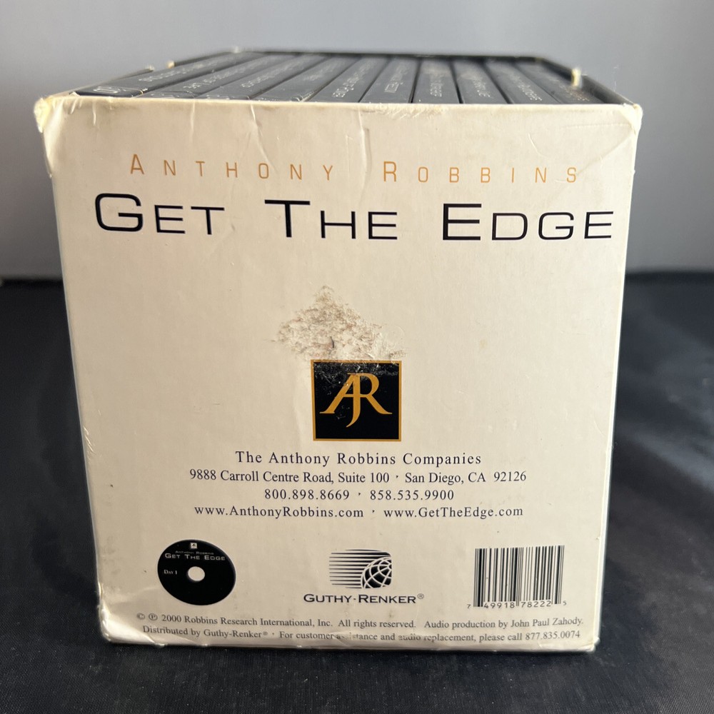 Anthony Robbins: Get the Edge (A 7-Day Program to Transform Your Life, CD, READ)