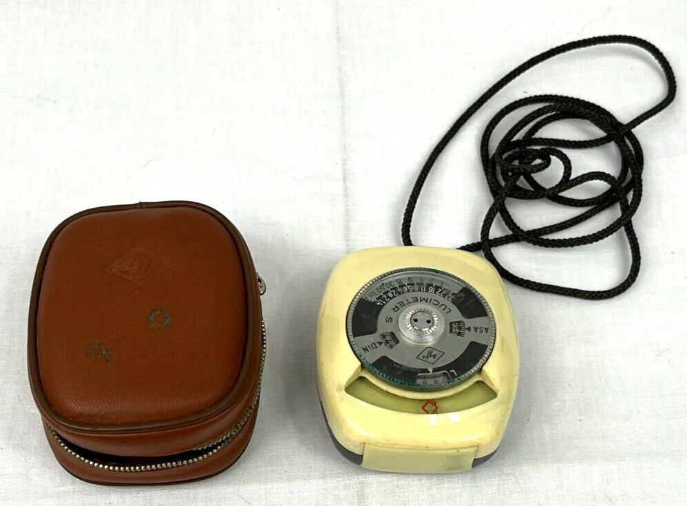 Vintage AGFA LUCIMETER with case
