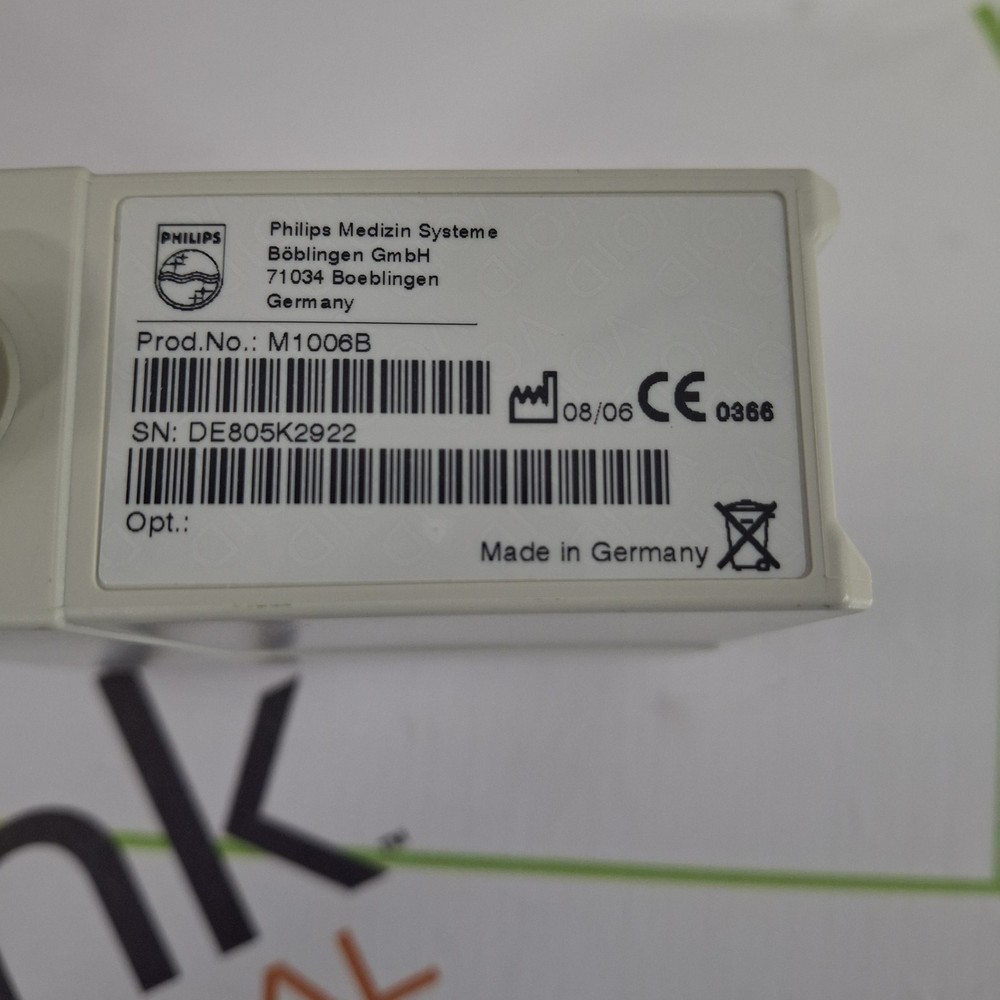 Philips M1006B Single Parameter IBP Module