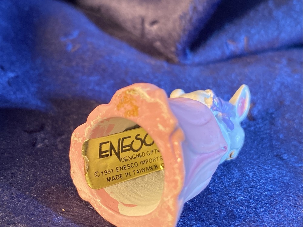 Enesco Bunny rabbit Thimble