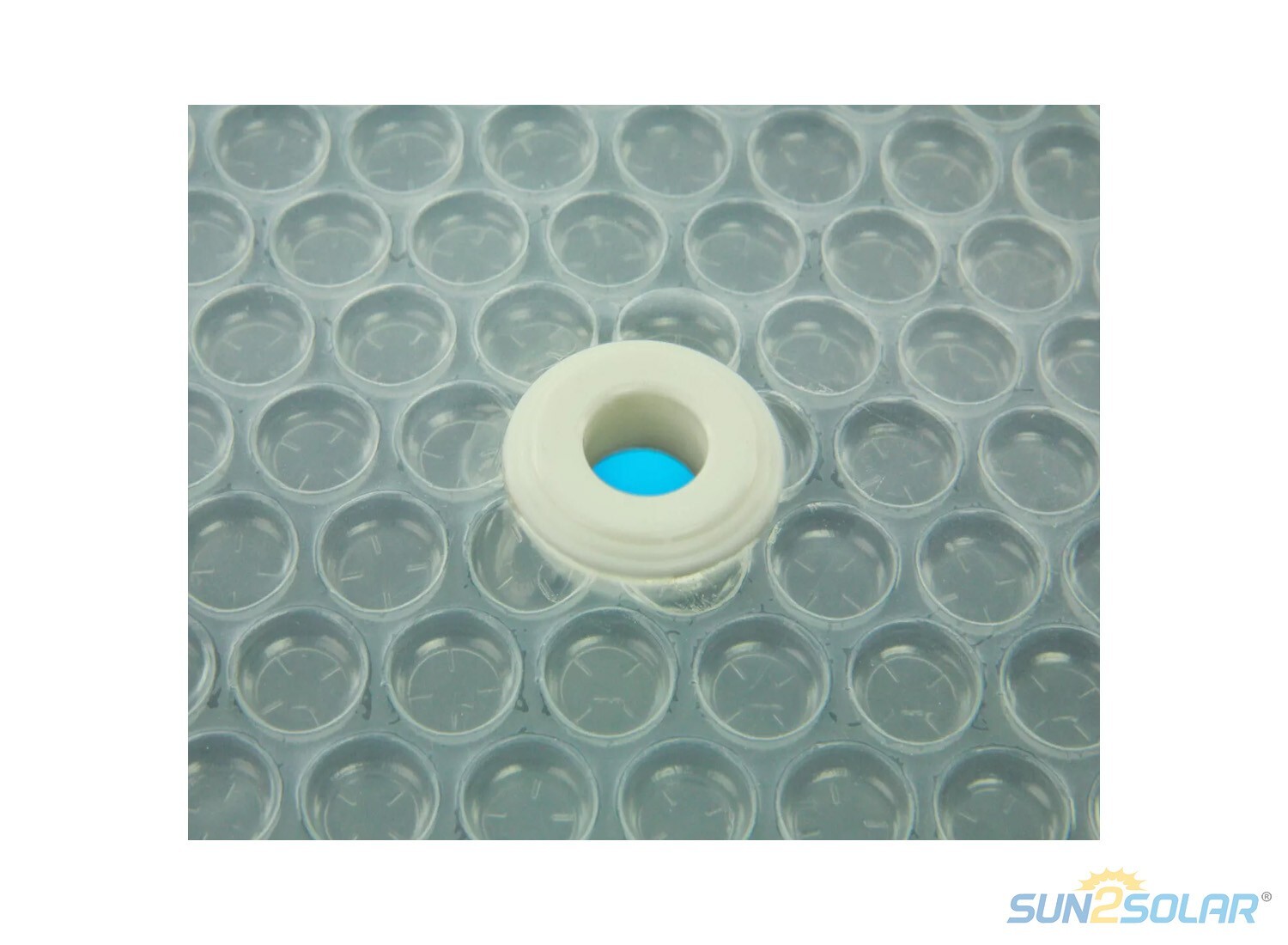 Sun2Solar Rectangular Swimming Pool Solar Cover 1600 Series Blanket w/ Grommets