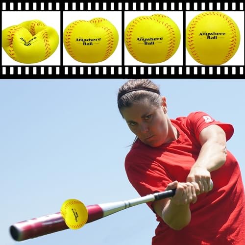 Thin Air Brands Baseball/Softball Foam Training Ball (12 Pack) 12 Pack Bundle