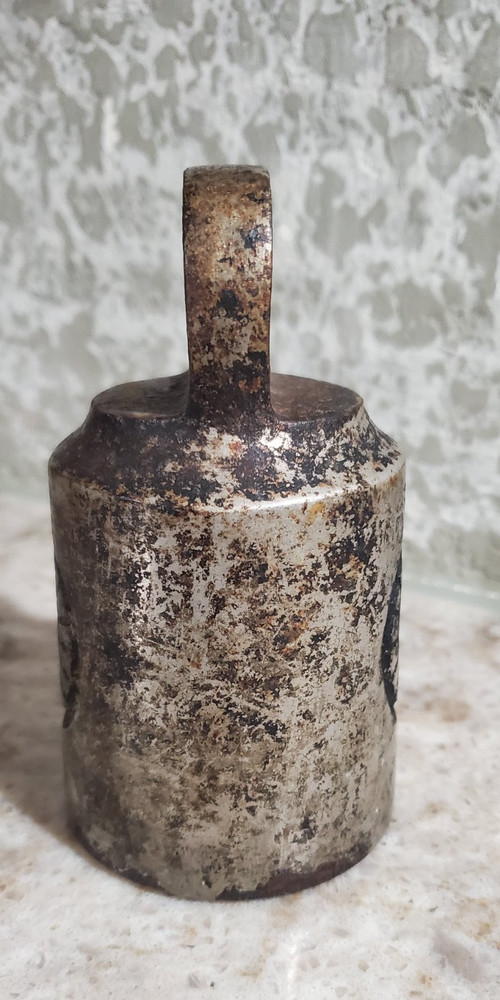 Antique Cast Iron Scale Weight - 5 pound