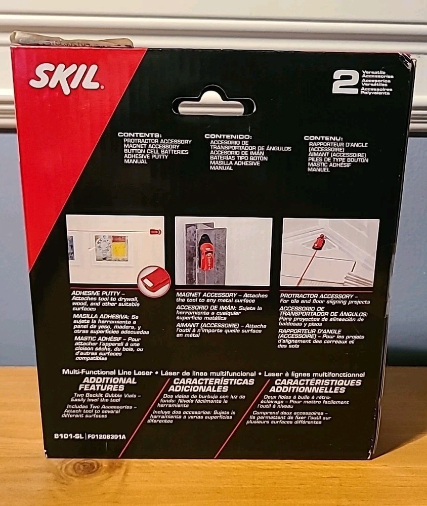 NEW SKIL 8101-SL Multi-Functional Line Laser