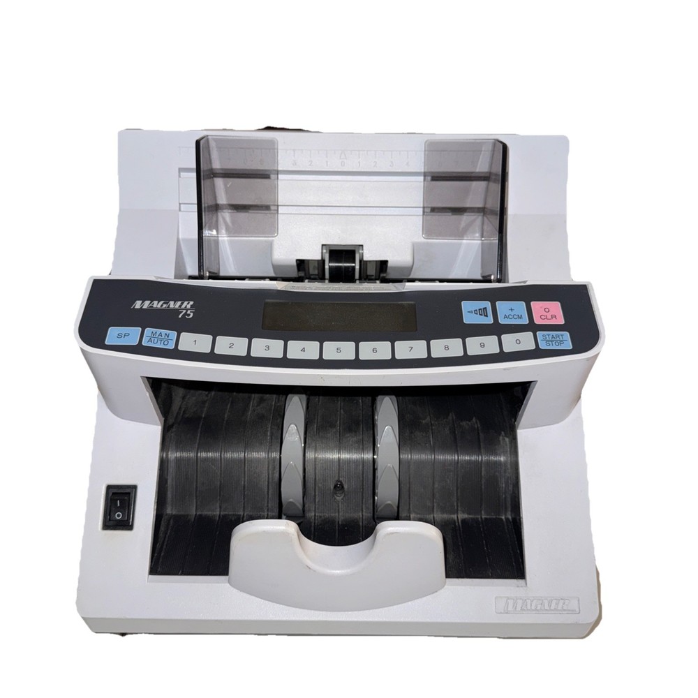 Magner 75 Currency Counter No Counterfeit detection
