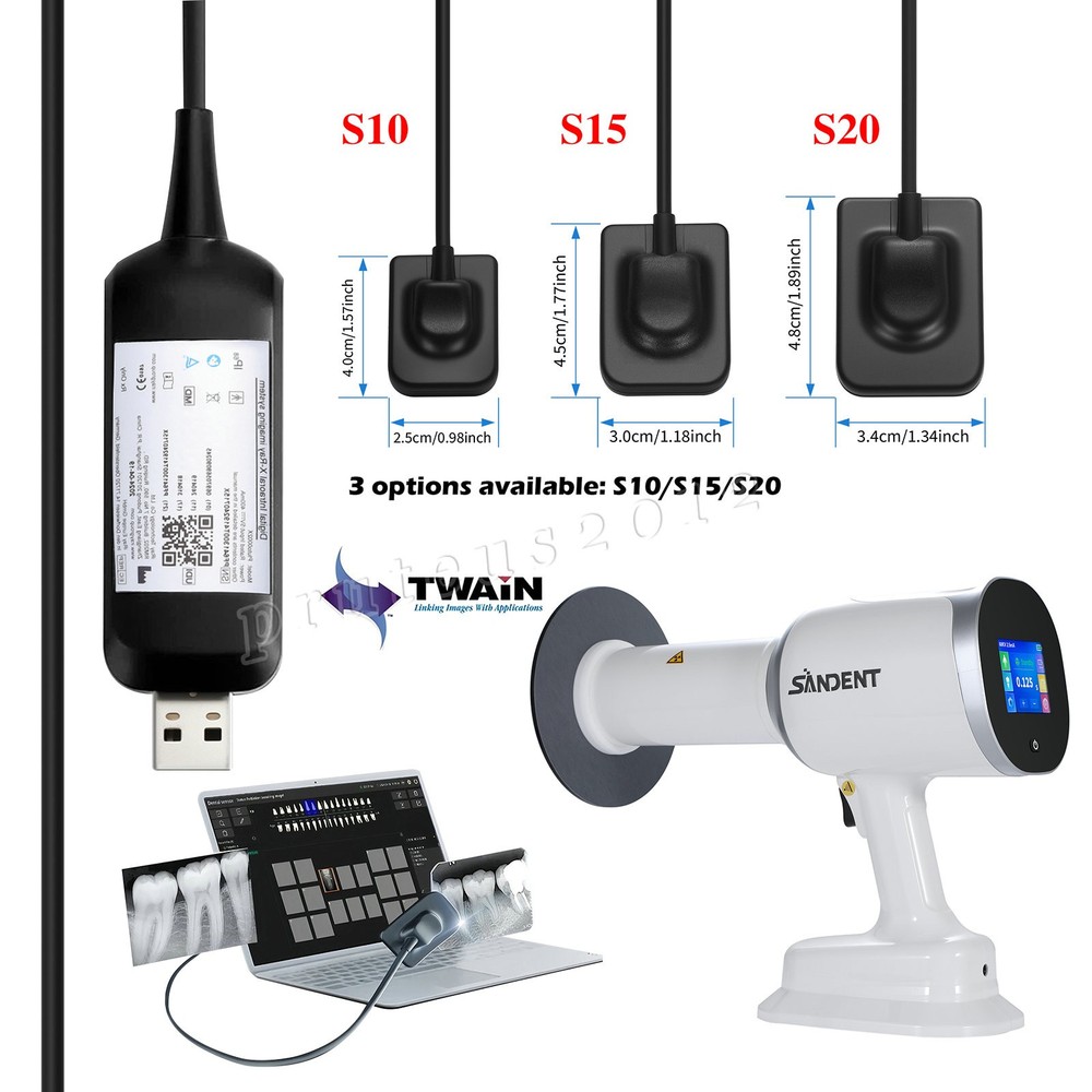 Dental X Mobile Unit System Ray Digital Machine High Frequency No Shield/Sensor