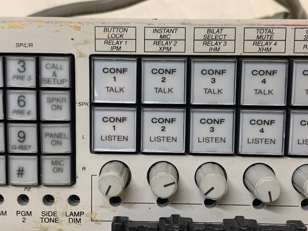 RTS 803 12-Channel Programmable Master Station (untested)