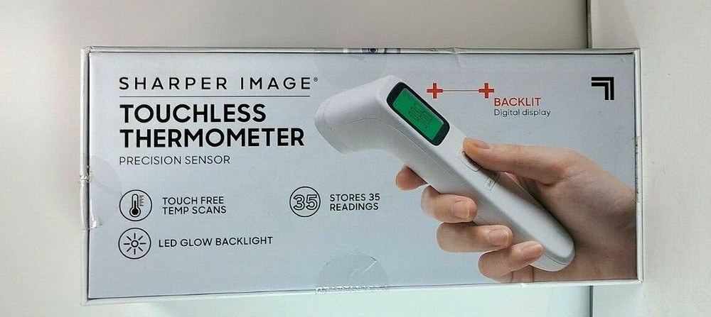 SHARPER IMAGE Digital Touchless Smart Forehead Thermometer
