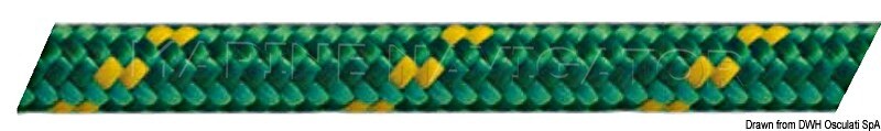Osculati Double braid red 12 mm
