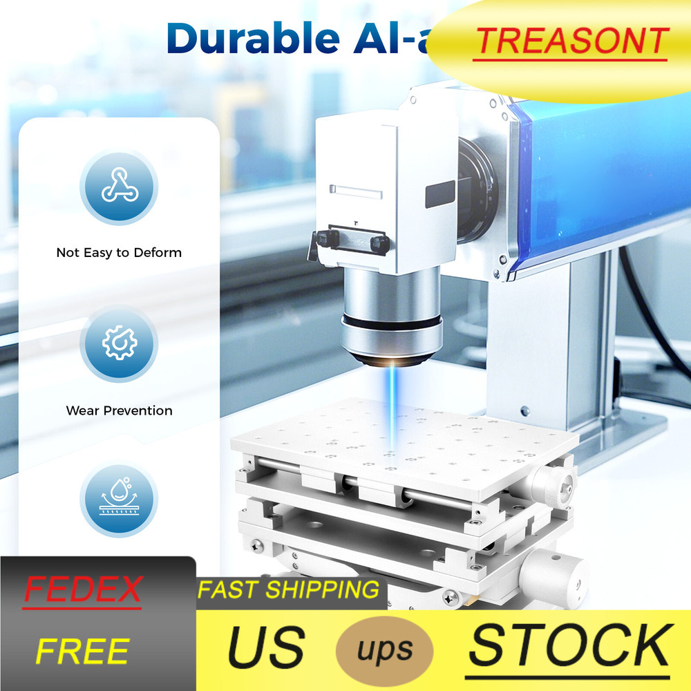 XYZ Axis 3D Workbench 3 Axis Moving Work Table Laser Marking Machine Optical Lab