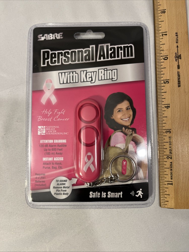 Sabre Personal Alarm Key Ring #120dB