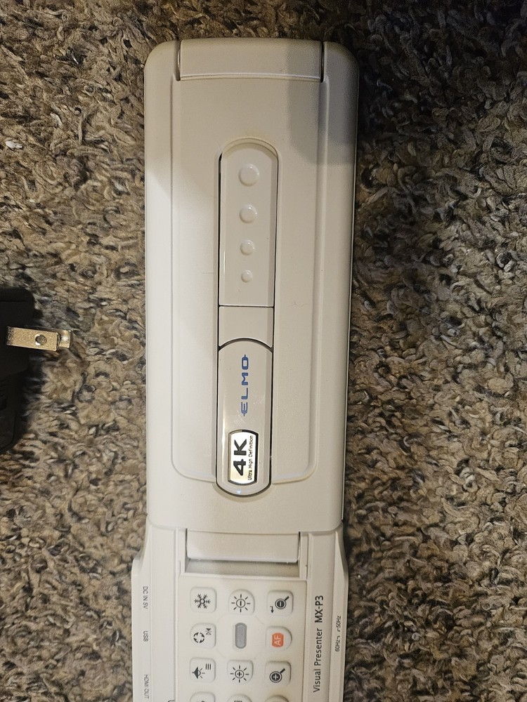 Elmo MX-P3 4K Visual Presenter Document Camera w/ AC Adapter barely used