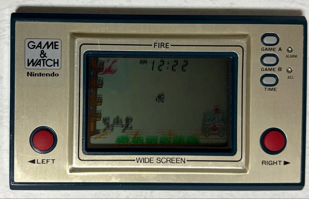 Game & Watch Fire Widescreen Edition
