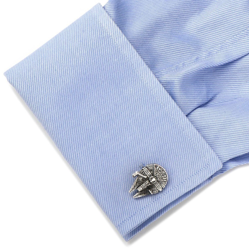 Star Wars Millennium Falcon 3D Cufflinks