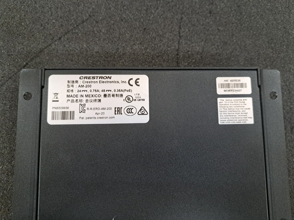 Used, Crestron, AM-200, AirMedia Presentation System