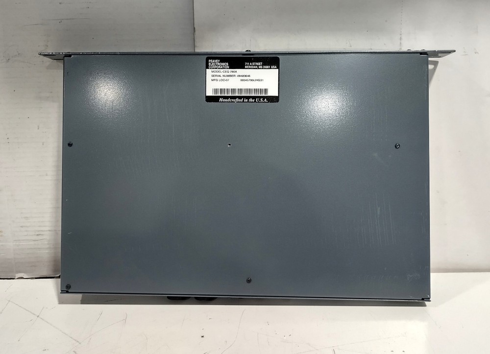 Peavey CEQ 280A Architectural Acoustics PC Controlled MIDI Graphic Equalizer