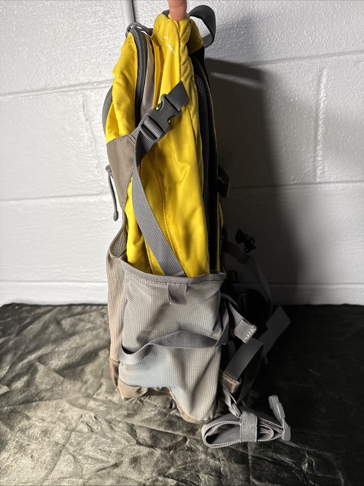 CAMELBAK Alpine Explorer Backpack, Fits 100oz Bladder - Yellow/ Gray