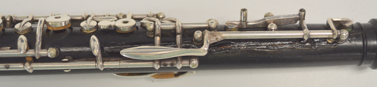 GORDET PARIS FULL SYSTEM OBOE, INCLUDES LEFT HAND F KEY, GRENADILLA WOOD BODY