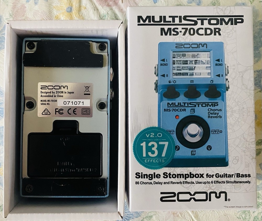 Zoom MultiStomp MS-70 CDR