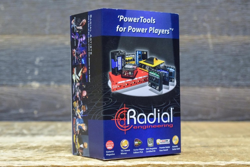 Radial Engineering ProAV1 Multi-Media DI Versatile Passive Multimedia Direct Box