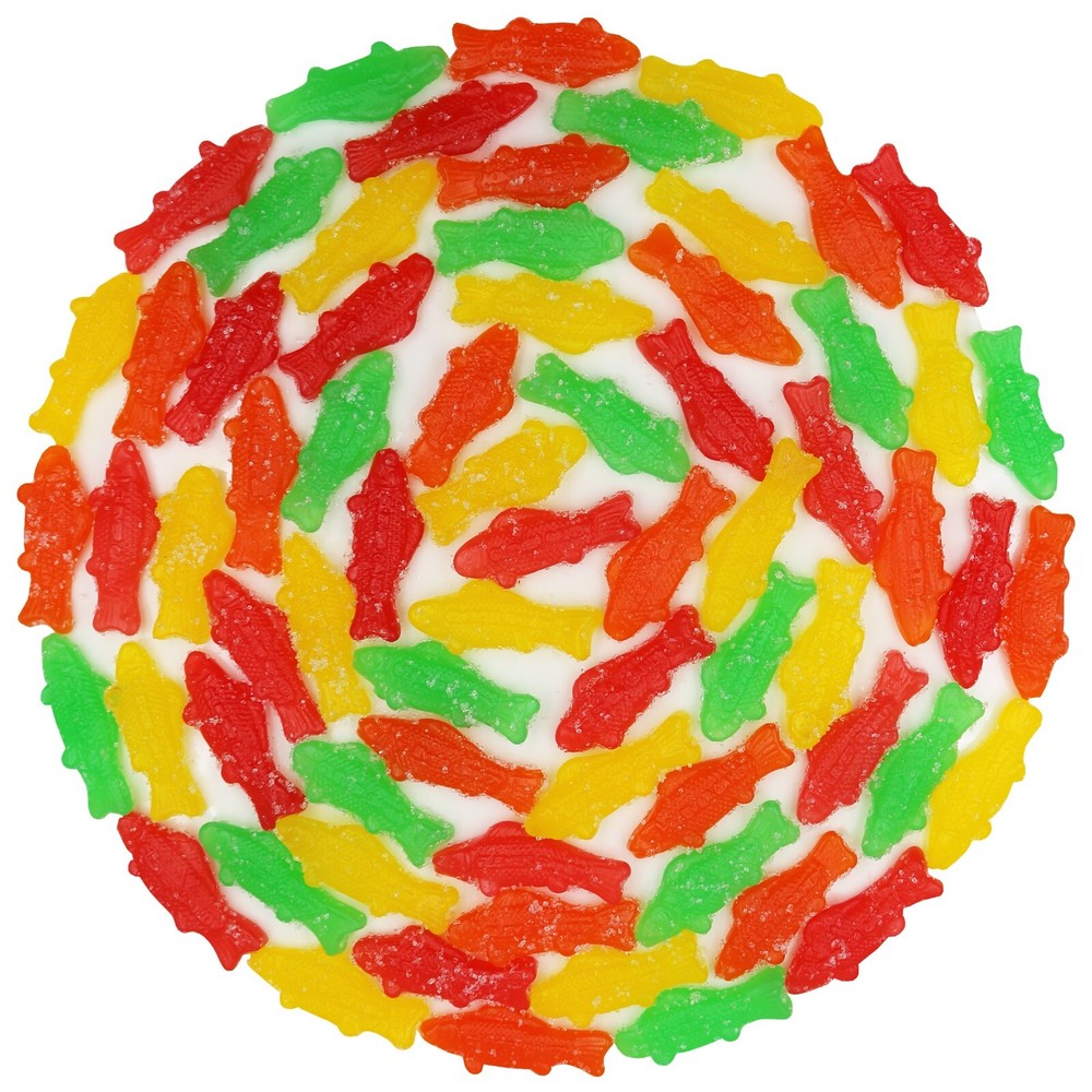 ASSORTED SOUR FISH GUMMY CANDY