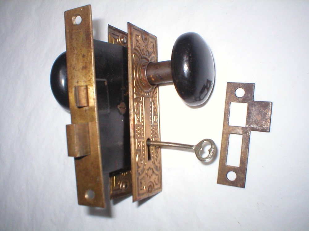 Antique Victorian Era Door Hardware