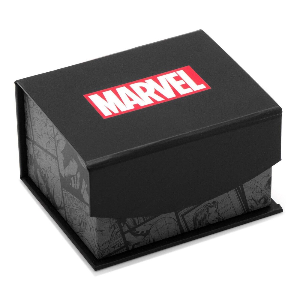 Marvel Deadpool Silver Mask Cufflinks