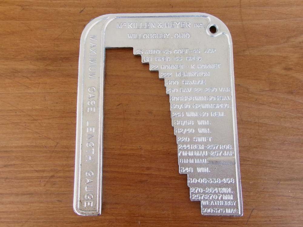 McKillen & Heyer Maximum Case Length Gauge Reloading Tool