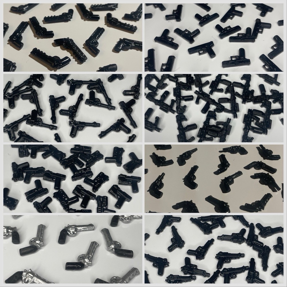 Mega Construx Compatible Handguns