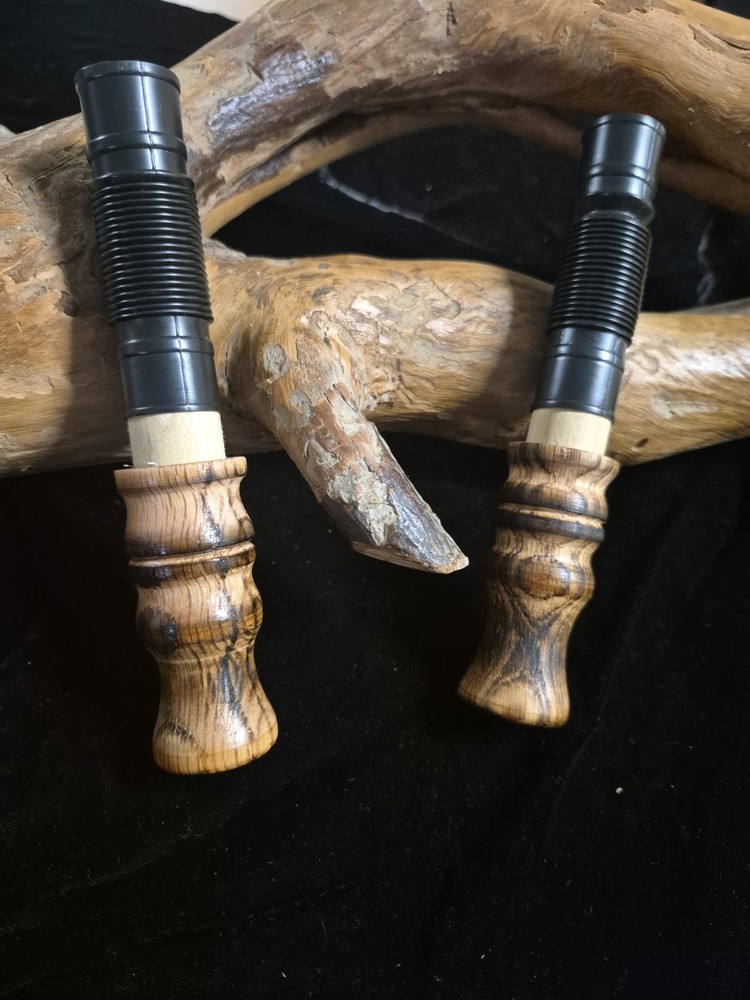 Handmade Adjustable Deer Call Made With Oak