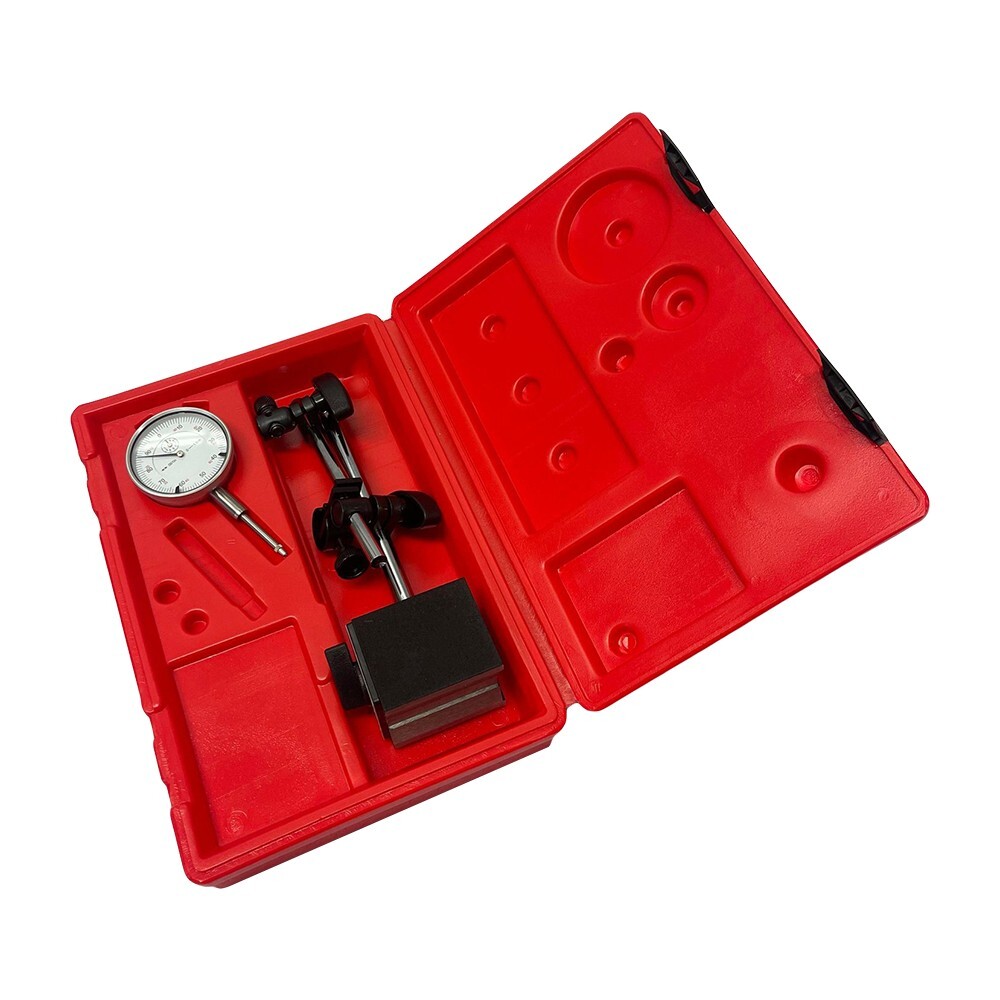 0-1'' Dial Indicator with Magentic Base With Fine Adjustment Set