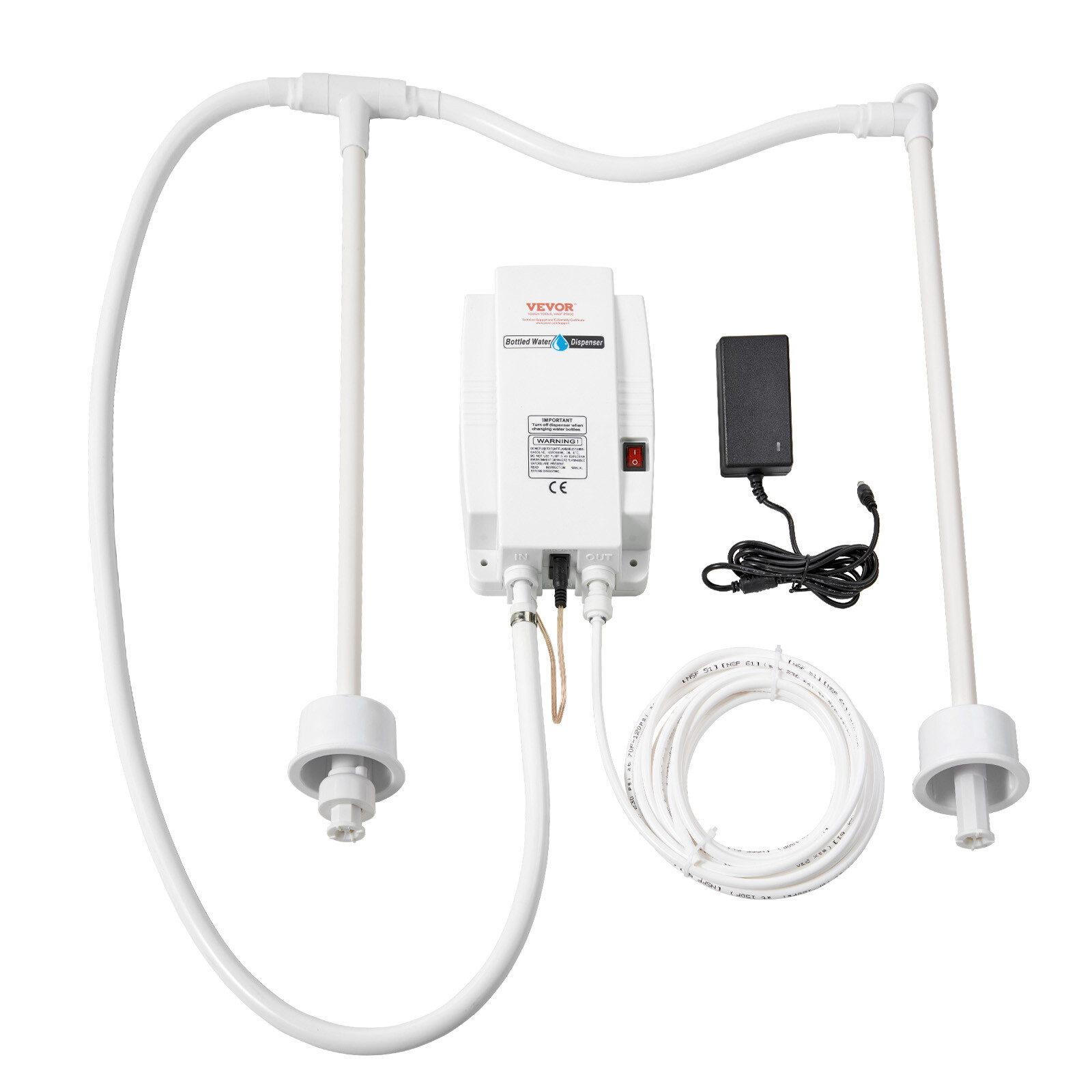 VEVOR 2x5 Gallon Bottled Water Dispenser Pump System Water Dispensing Jug Pump