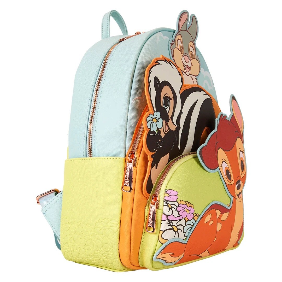 Loungefly Disney Bambi Triple Pocket Mini Backpack