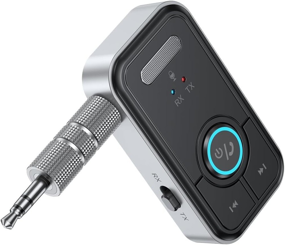 Premium Pro Bluetooth Transmitter Receiver, 2-in-1 Wireless Transmitter for Car